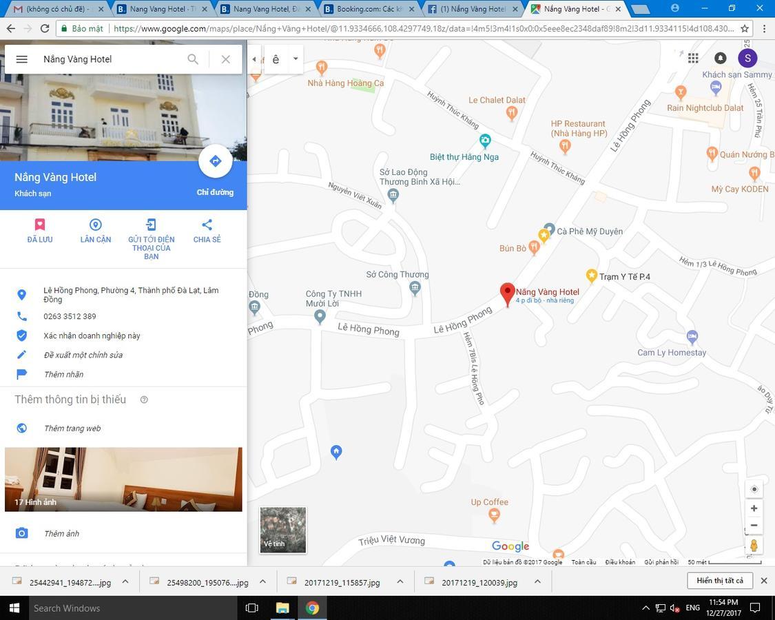 Nang Vang Hotel Da Lat Dış mekan fotoğraf
